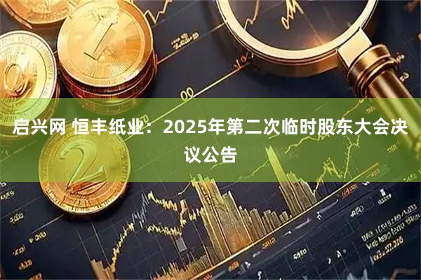启兴网 恒丰纸业：2025年第二次临时股东大会决议公告